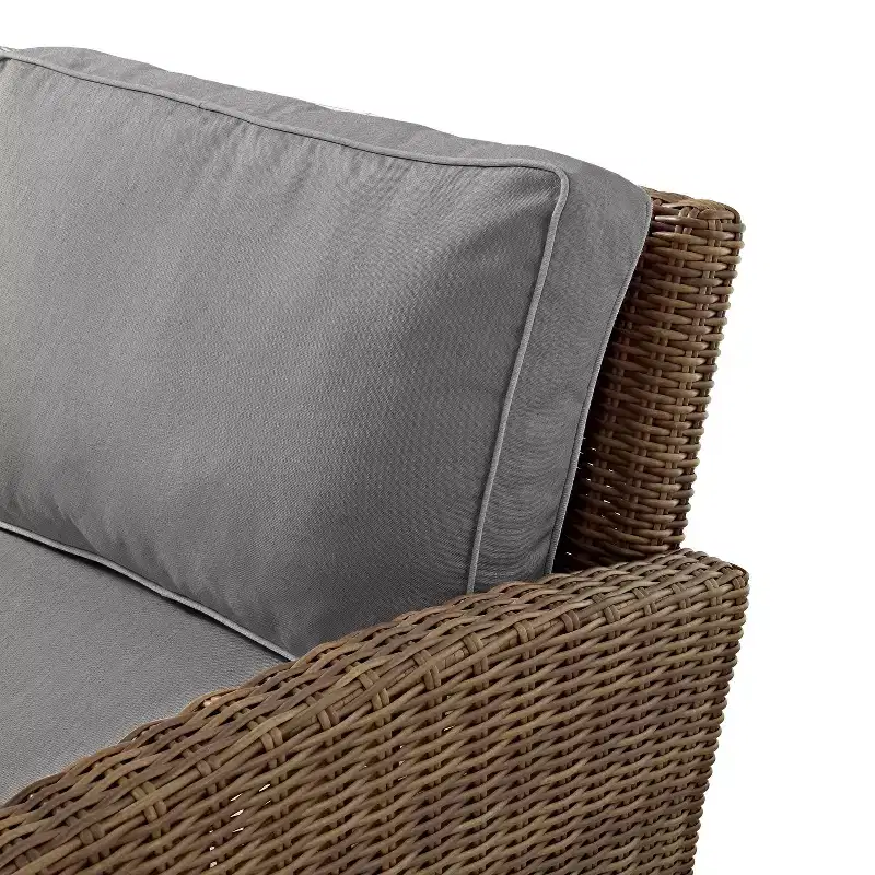 Bradenton 5pc Outdoor Wicker Sofa Set - Crosley
