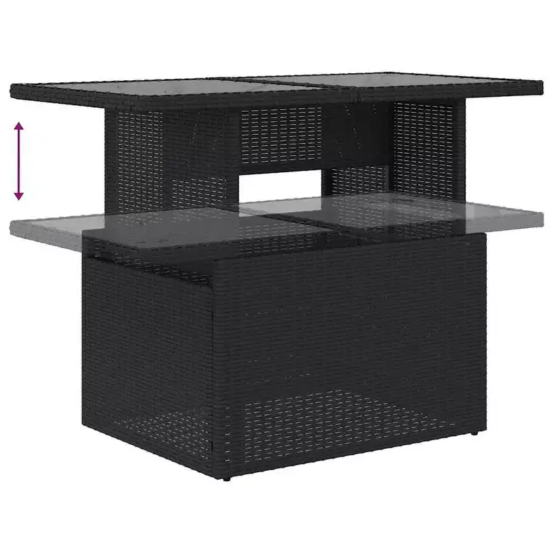 vidaXL Handy Patio Sofa Set with Cushions for Chilling Outside