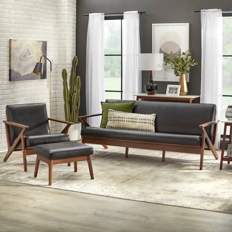 Simple Living Bianca Solid Wood Living Room Set