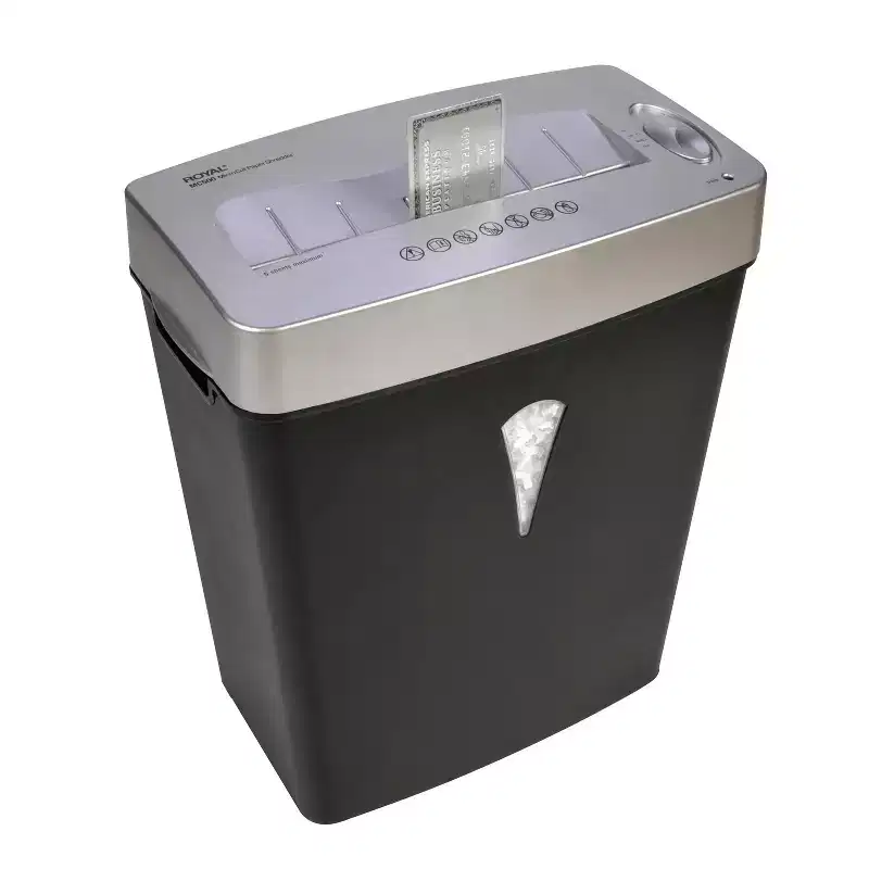 Royal MC500 5-Sheet Microcut Shredder with Basket