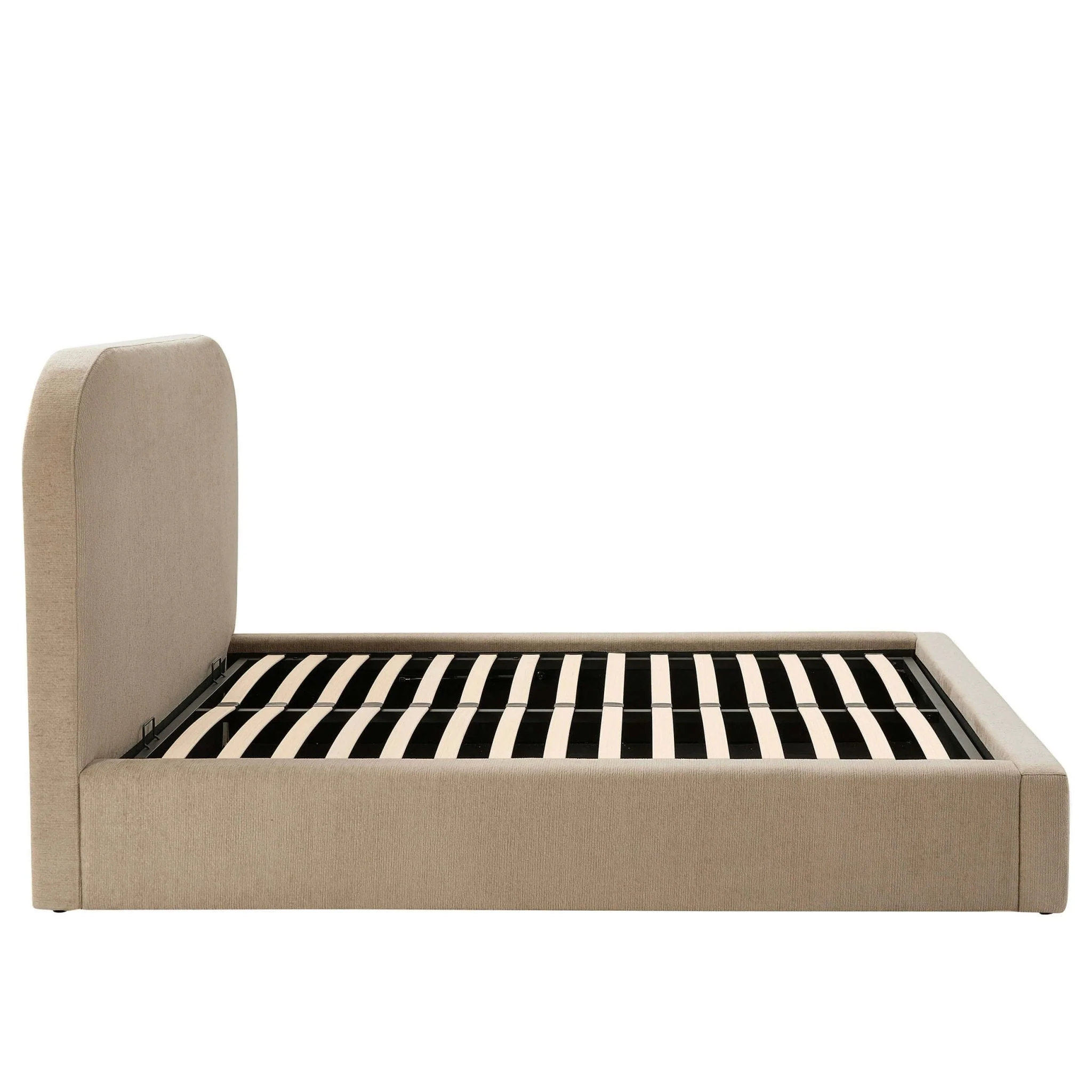 Storage Bed - Textured Oatmeal