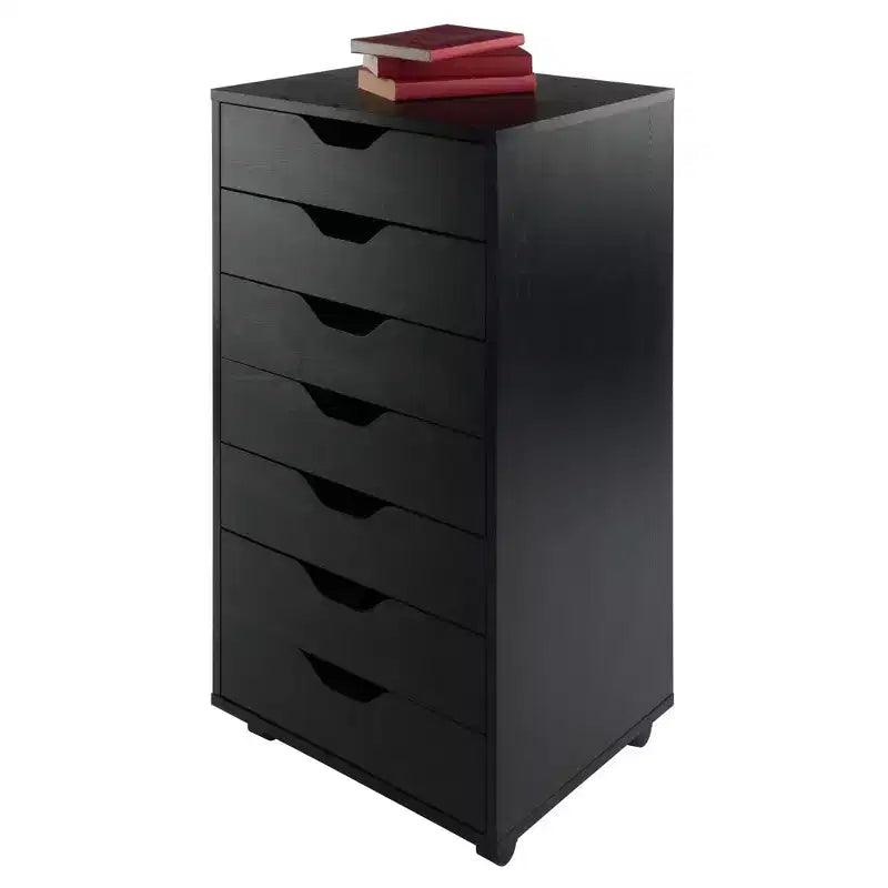 7 Drawer Cabinet with Casters -