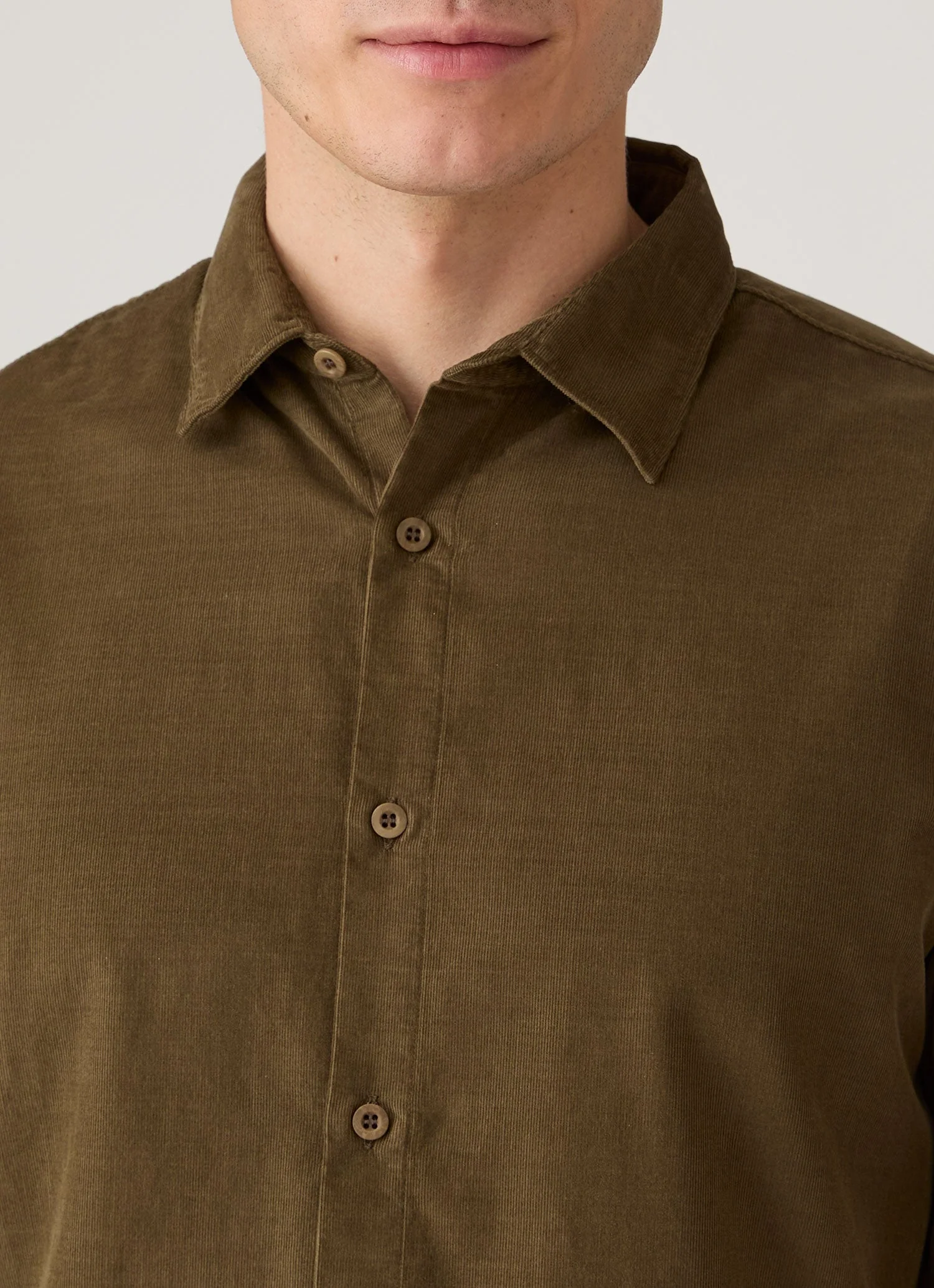 Men's Shirt in Loden Green