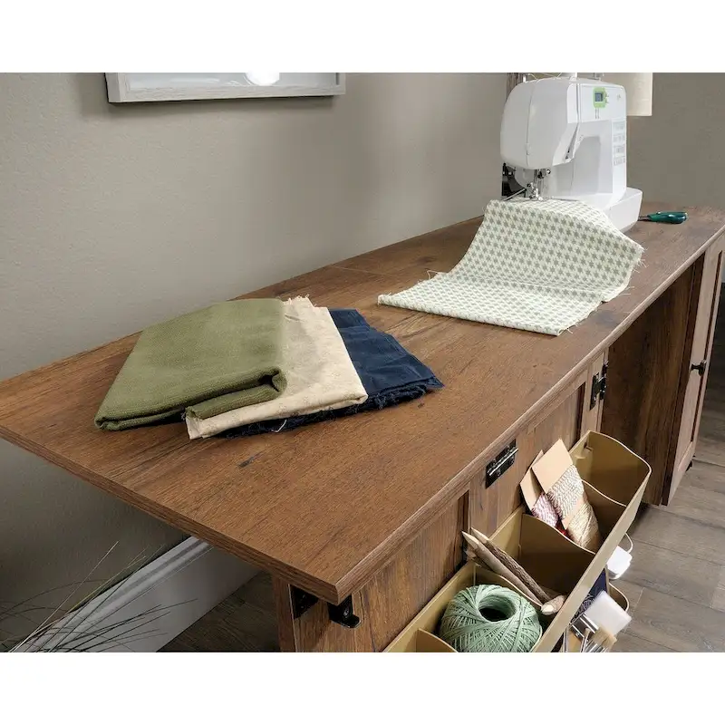 Collection Easy Rolling Sewing and Craft Table/Cart