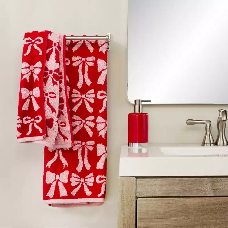 SKL Home Bow Bath Towel