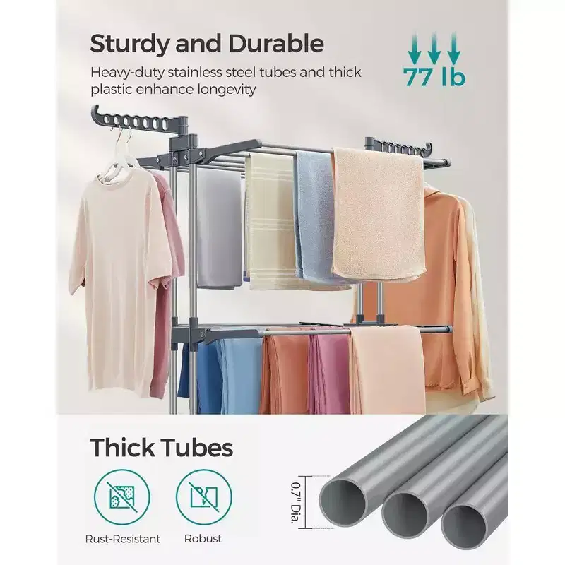4-Tier Clothes Drying Rack