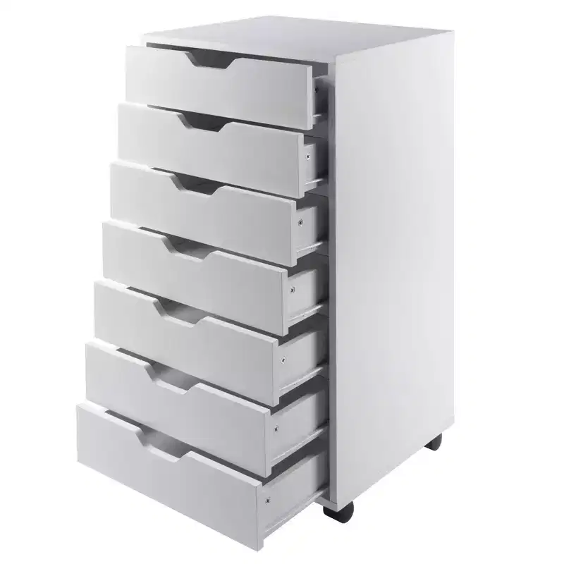 Halifax 7 Drawer Cabinet with Casters - Winsome