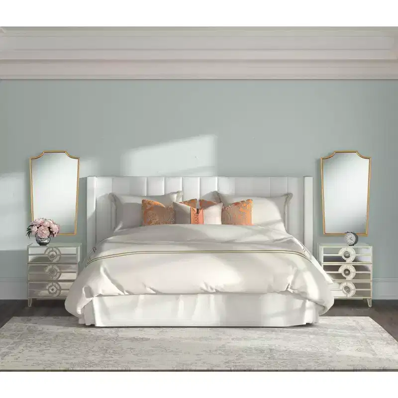 Uttermost Champlain 22 x 36 3/4 Warm Gold Wall Mirror