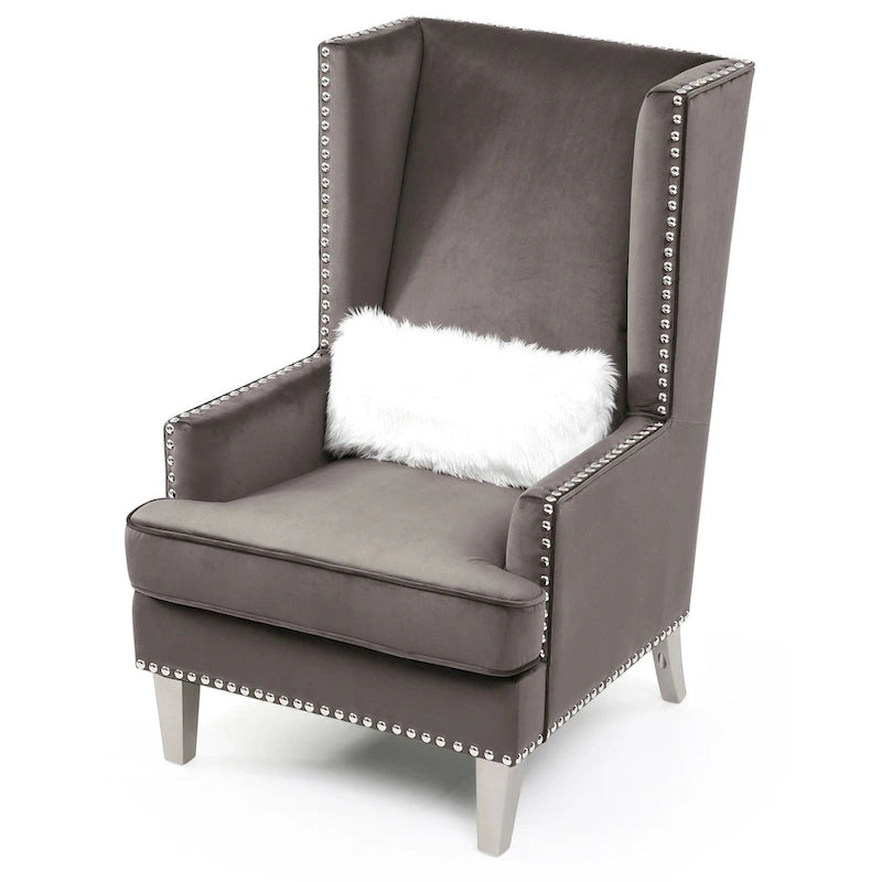 Wilshire Velvet Accent Chair