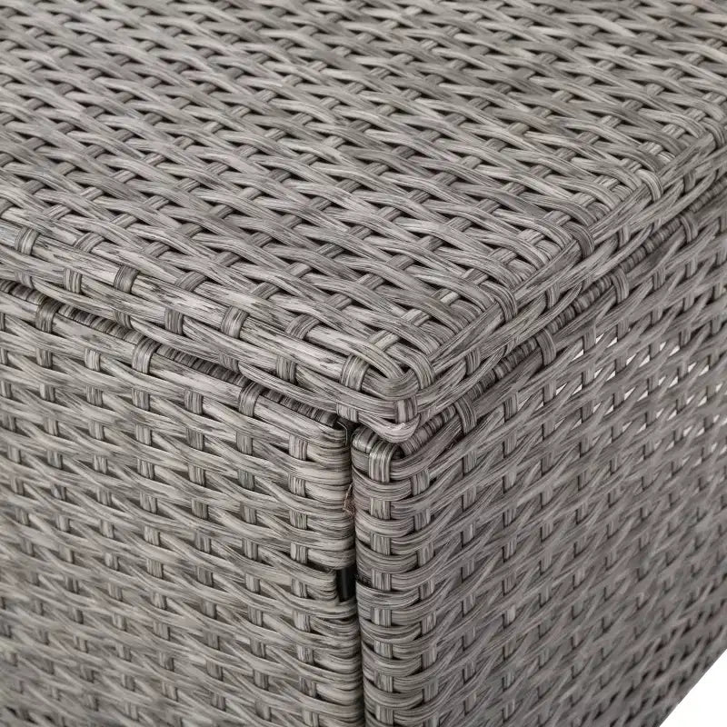 Christopher Knight Home Puerta Outdoor Wicker 4 Seater Chat Set with Cushions