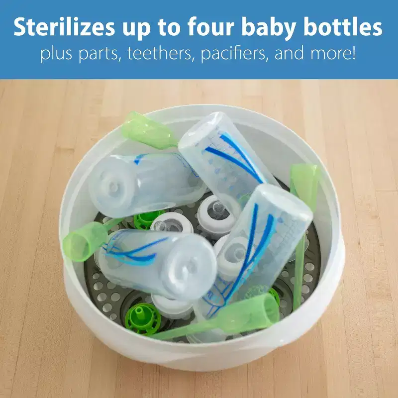 Dr. Brown's Microwave Steam Sterilizer for Baby Bottles & Accessories