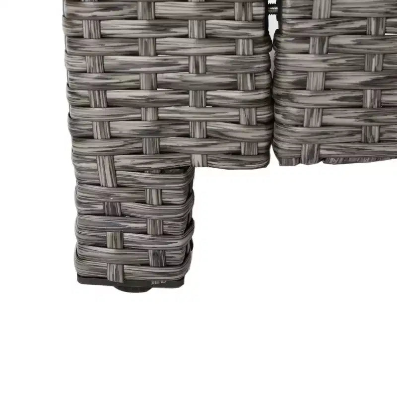 Christopher Knight Home Puerta Outdoor Wicker 4 Seater Chat Set with Cushions