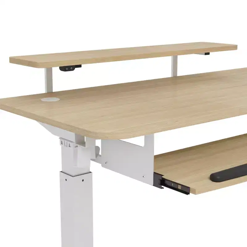 EUREKA ERGONOMIC 60x23 L Shaped Standing Desk with Accessories Set