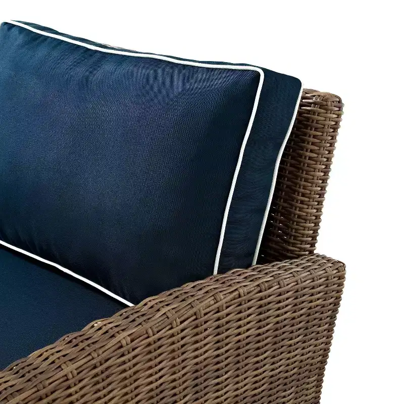 Bradenton 5pc Outdoor Wicker Conversation Set - Crosley