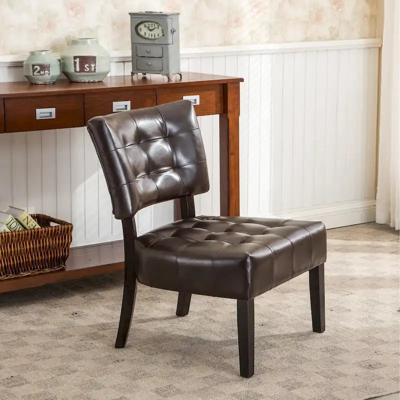 Porch & Den McRee Tufted Slipper Oversize Chair