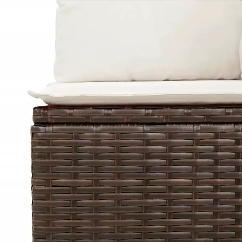 vidaXL Handy Patio Sofa Set with Cushions for Chilling Outside