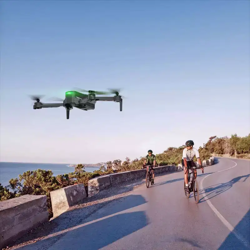 Snaptain E20 FPV RC Drone with 2.7K Camera - Gray: Remote Control, Built-In Wi-Fi, Skill Level Intermediate, 18 Min Flight