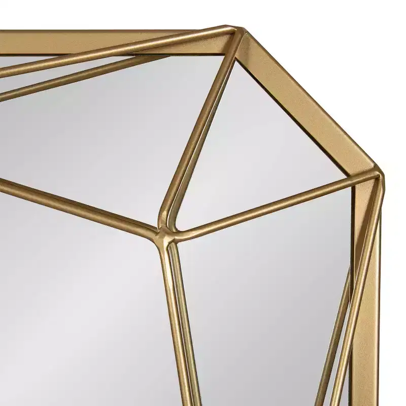 22 x 28 Keyleigh Rectangle Metal Accent Wall Mirror - Kate and Laurel