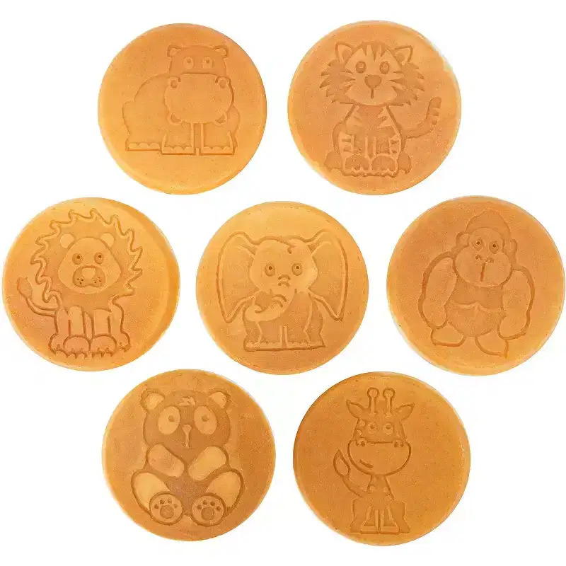 CucinaPro Animal Mini Pancake Pan - Make 7 Unique Flapjack Zoo Animals, Including a Elephant, Giraffe and More- Pan Cake Maker Griddle for Breakfast
