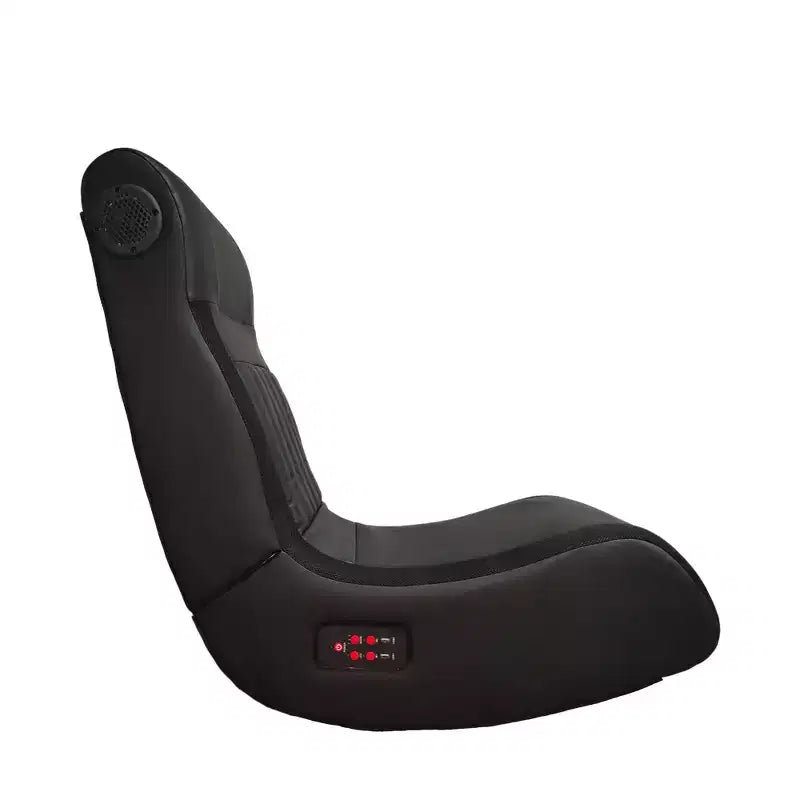 GDFStudio Claudia Bluetooth Floor Foldable Gaming Chair with Vibration Massage