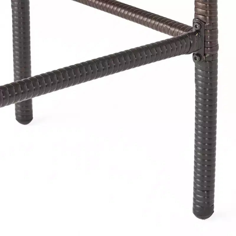 Christopher Knight Home Colbin Outdoor Wicker 5 Piece Square Bar Set, Multibrown