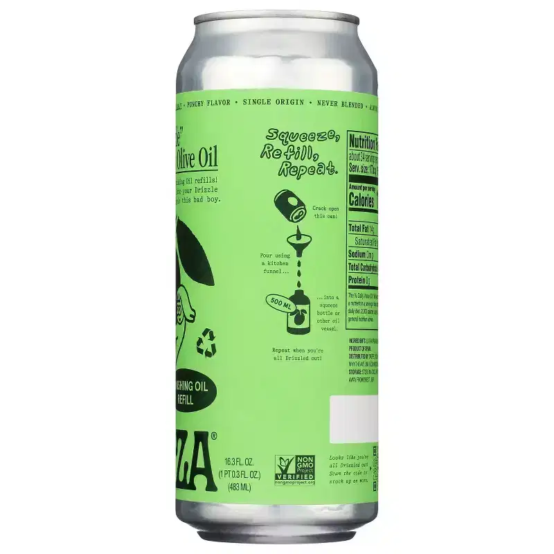 Graza Refill Drizzle Extra Virgin Olive Oil - 483mL