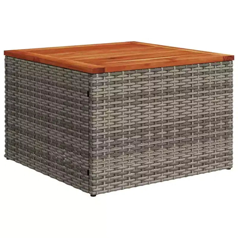 vidaXL Garden Sofa Set with Cushions Poly Rattan