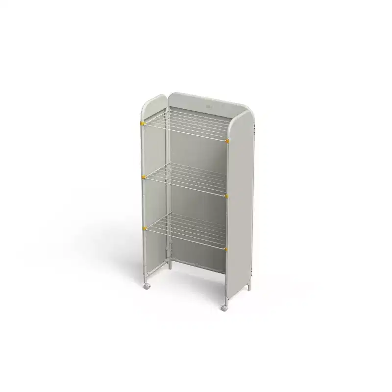 Joseph Joseph Clothes Drying Rack with Eclipse Screen Airer - Ecru