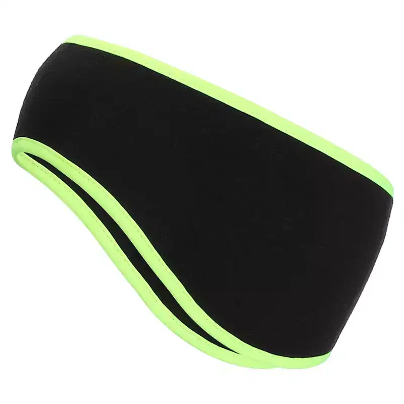 Unique Bargains Polar Fleece Stretchy Winter Running Jogging Sweatband Ear Warmer Headband