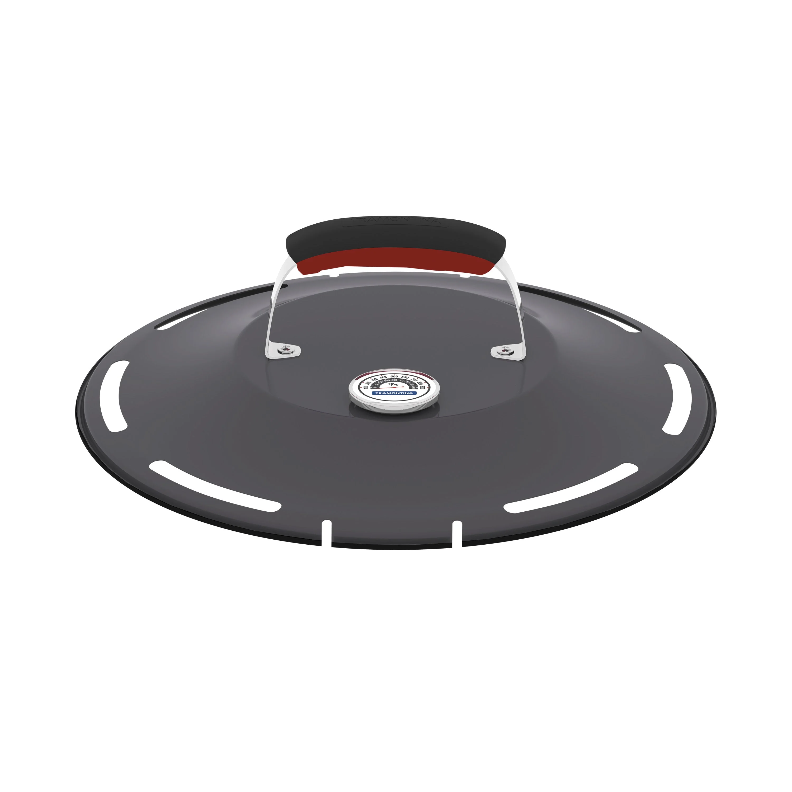 15.5 Inch Stainless Steel Round BBQ Charcoal Grill with Lid
