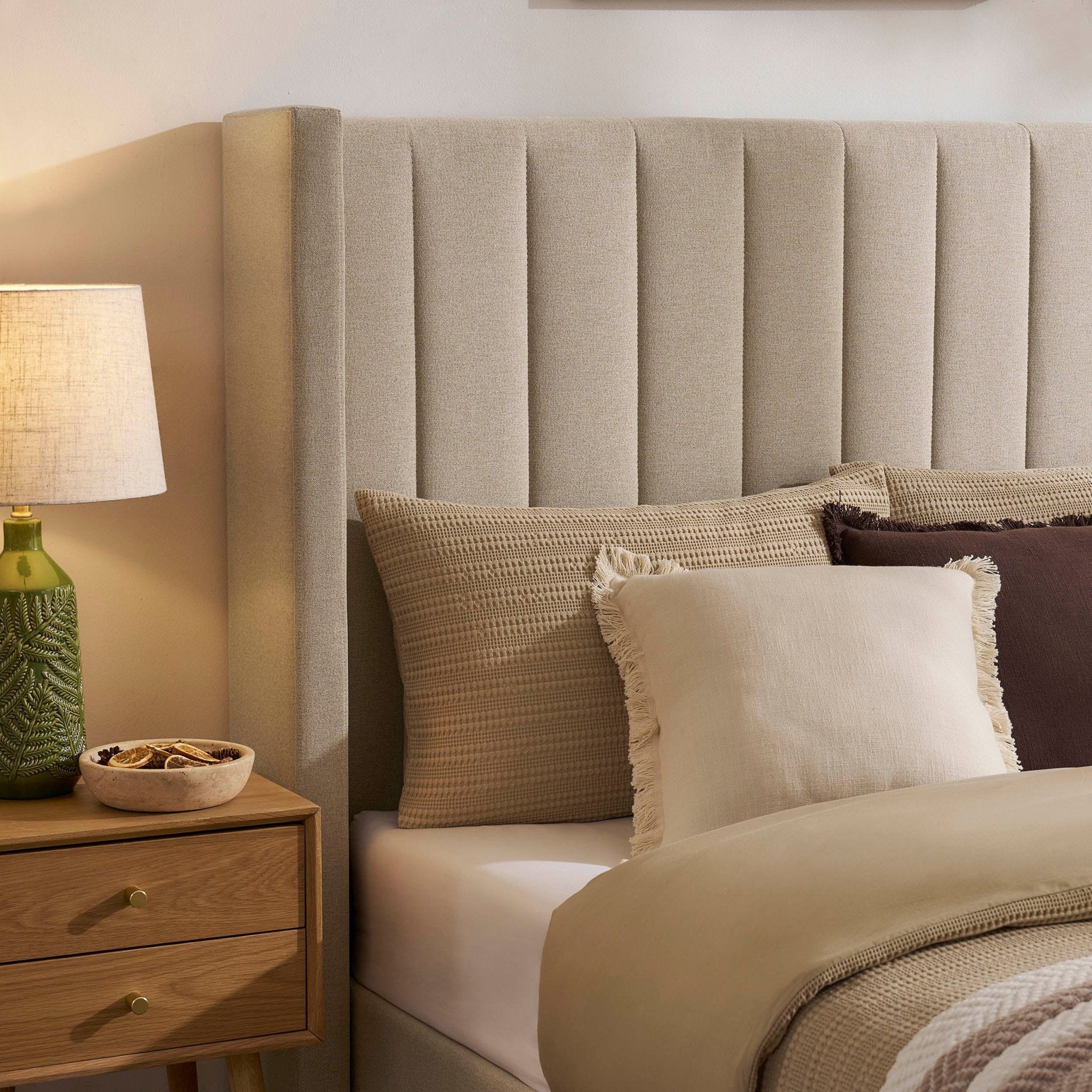 Storage Bed - Oatmeal