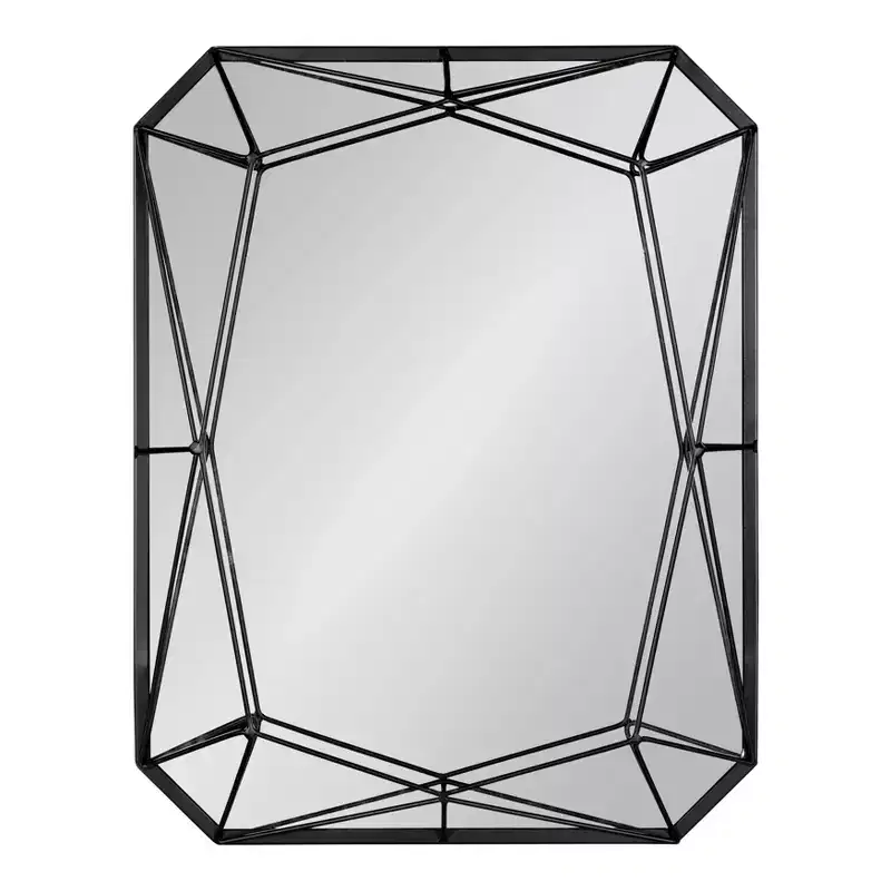 22 x 28 Keyleigh Rectangle Metal Accent Wall Mirror - Kate and Laurel