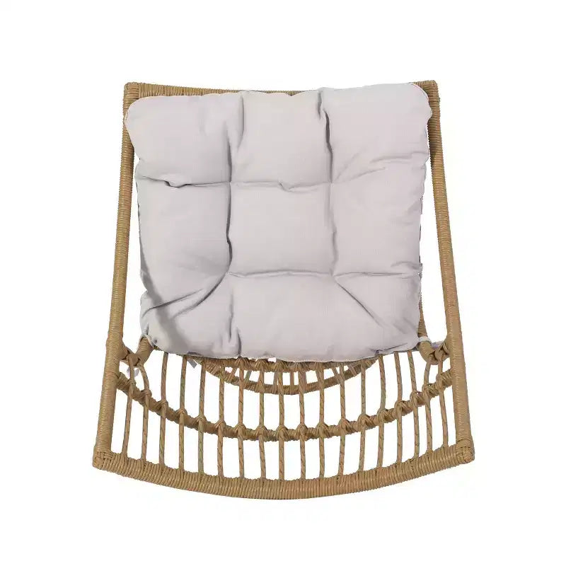 3pc Caryl Outdoor Wicker Chat Set with Cushions