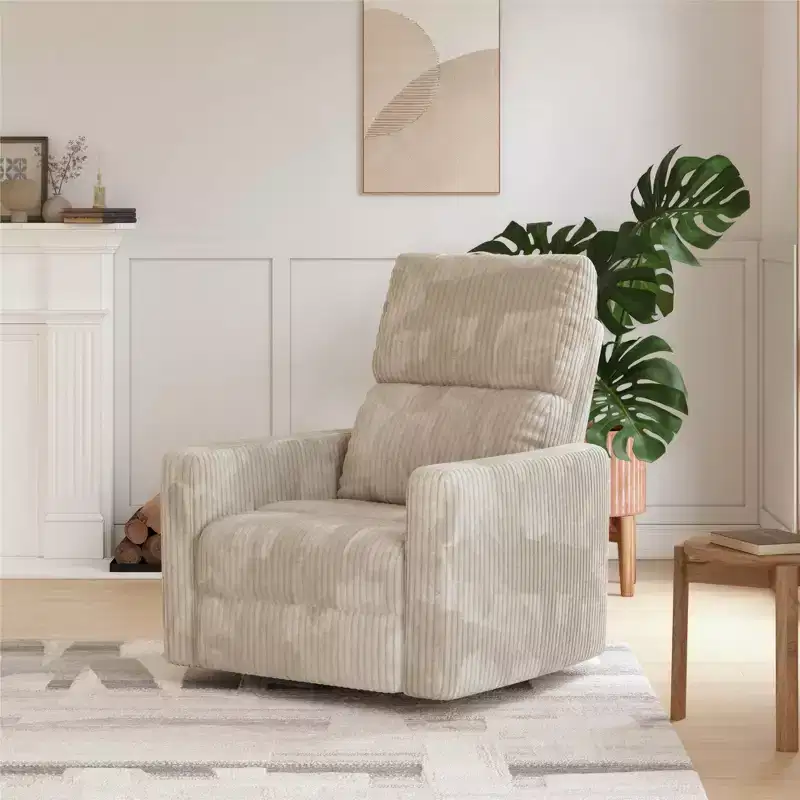 DHP Lukas Swivel Recliner Chair