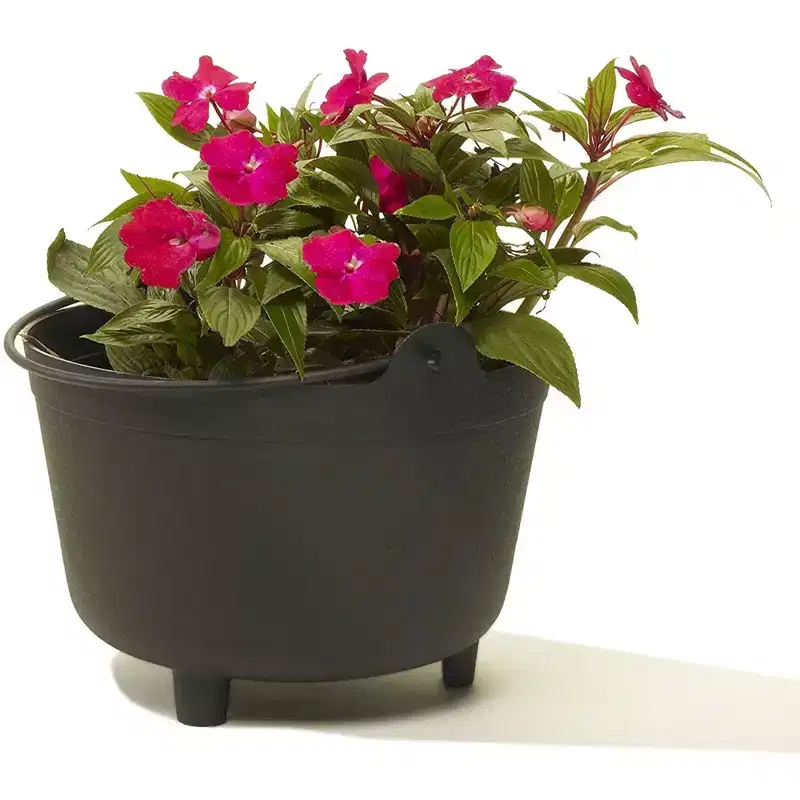 Novelty Antique-Inspired Kettle Plastic Indoor/Outdoor Planter