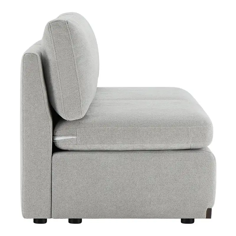 Donna Oversized Modular Sectional Fabric Sofa with Upgraded Wood Base