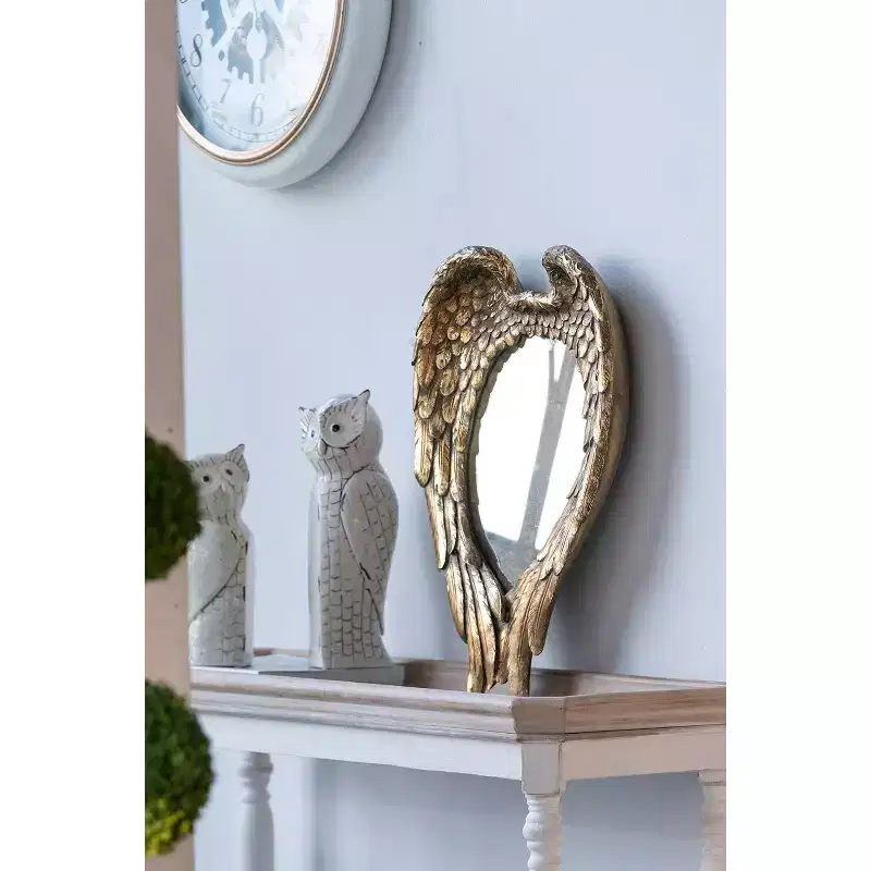 Golden Wing Decorative Wall Mirror