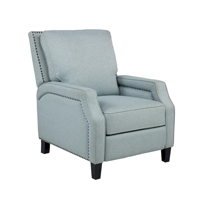 Upholstered Push Back Recliner