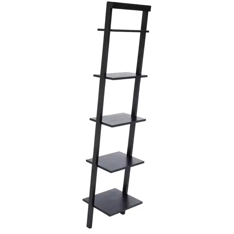 Allaire 5 Tier Leaning Etagere