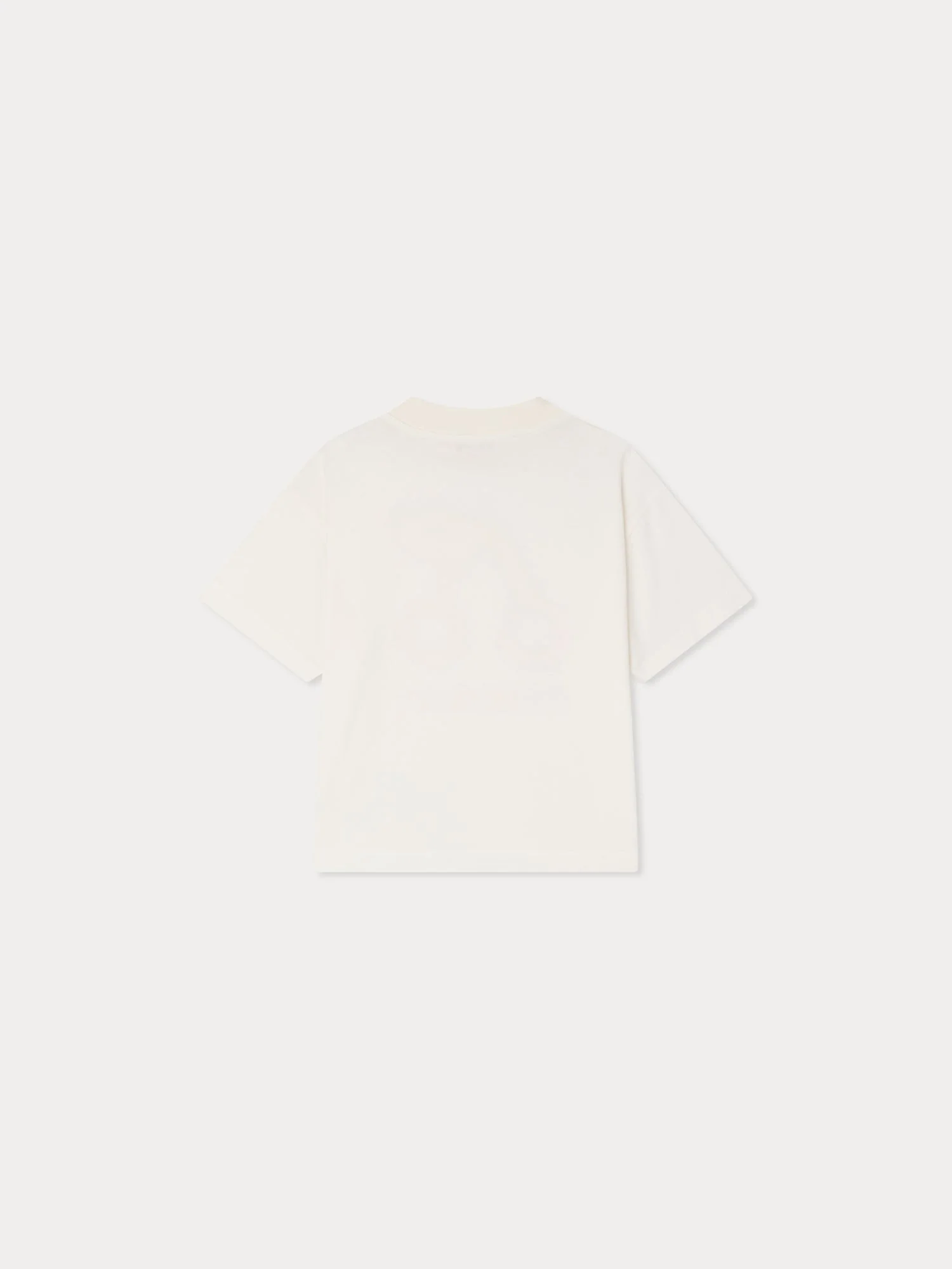 cherry print t-shirt in organic cotton