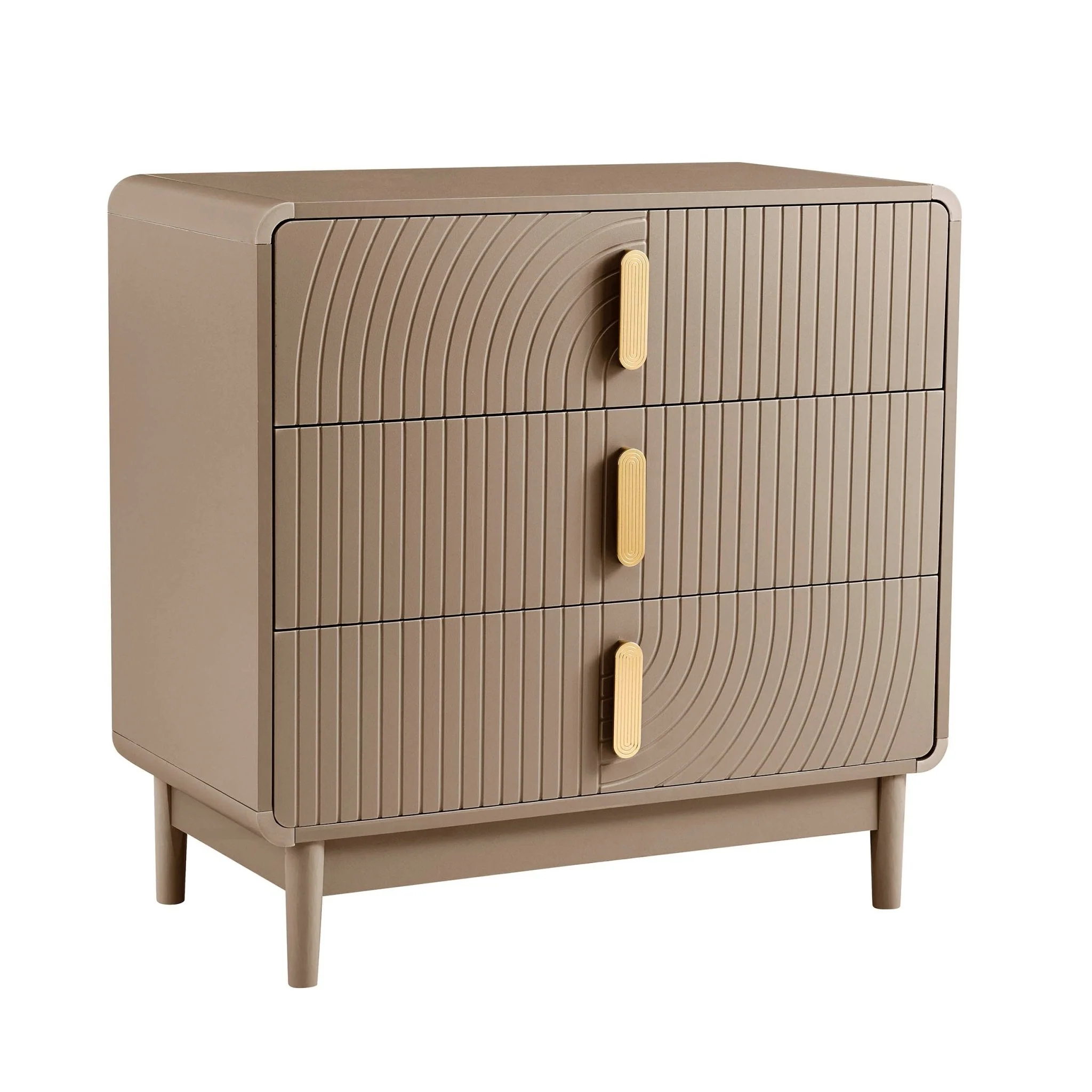 3 Drawer Chest - Taupe