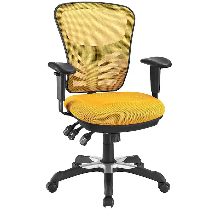 Ergonomic Mesh Office Chair with Adjustable Back & Armrests