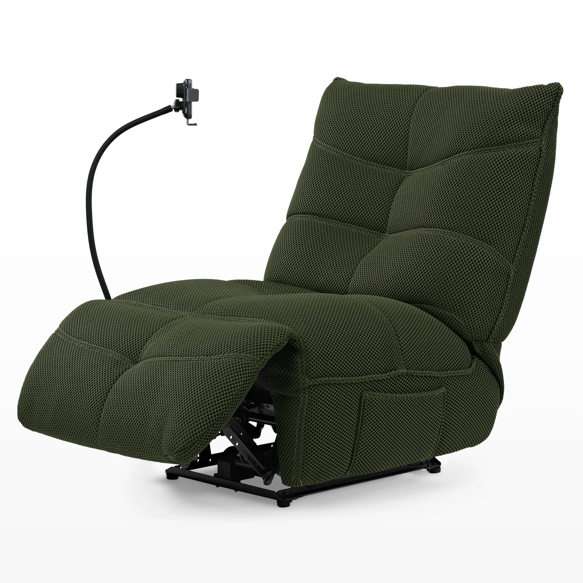 Recliner with Wireless Charging and USB Port
