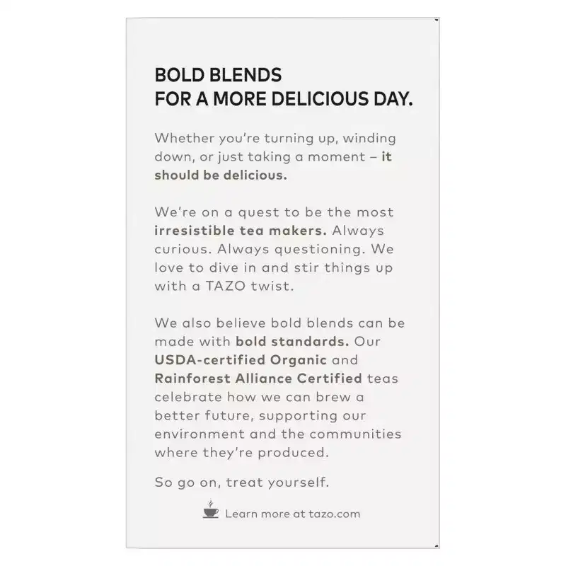 Tazo Tea Bags