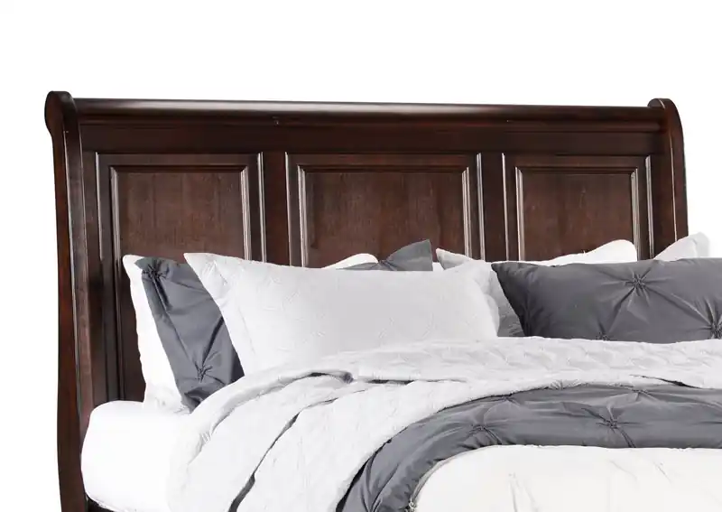 Platform Storage Bed with Headboard & Frame