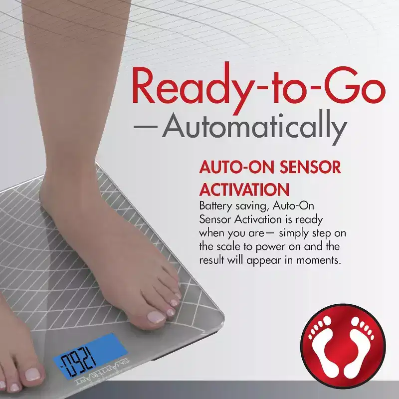Veridian Smartheart Digital Weight Scale  Blue