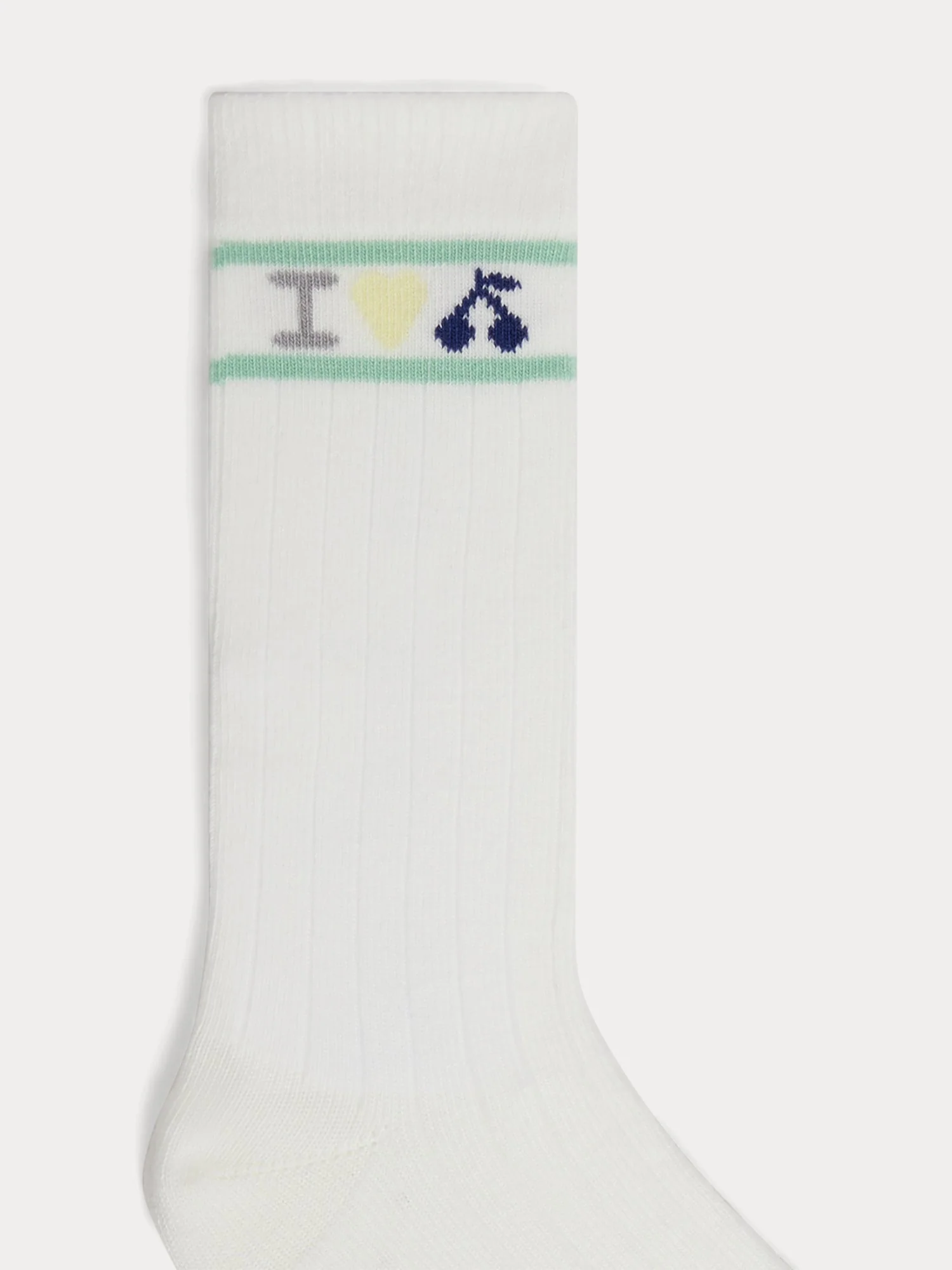 Socks milk white