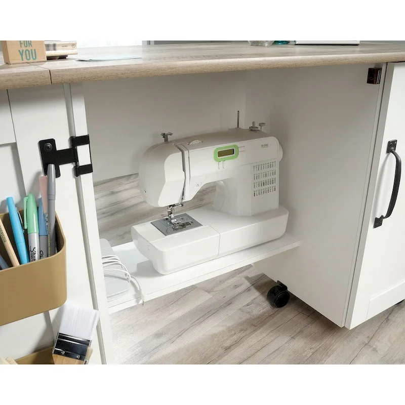 Collection Easy Rolling Sewing and Craft Table/Cart