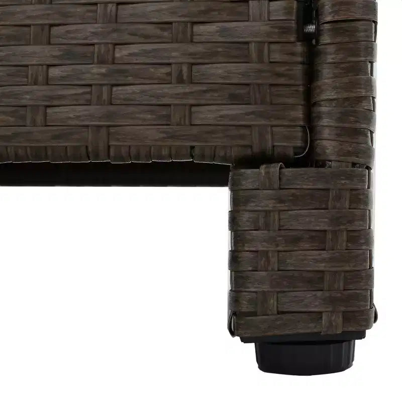 Christopher Knight Home Puerta Outdoor Wicker 4 Seater Chat Set with Cushions