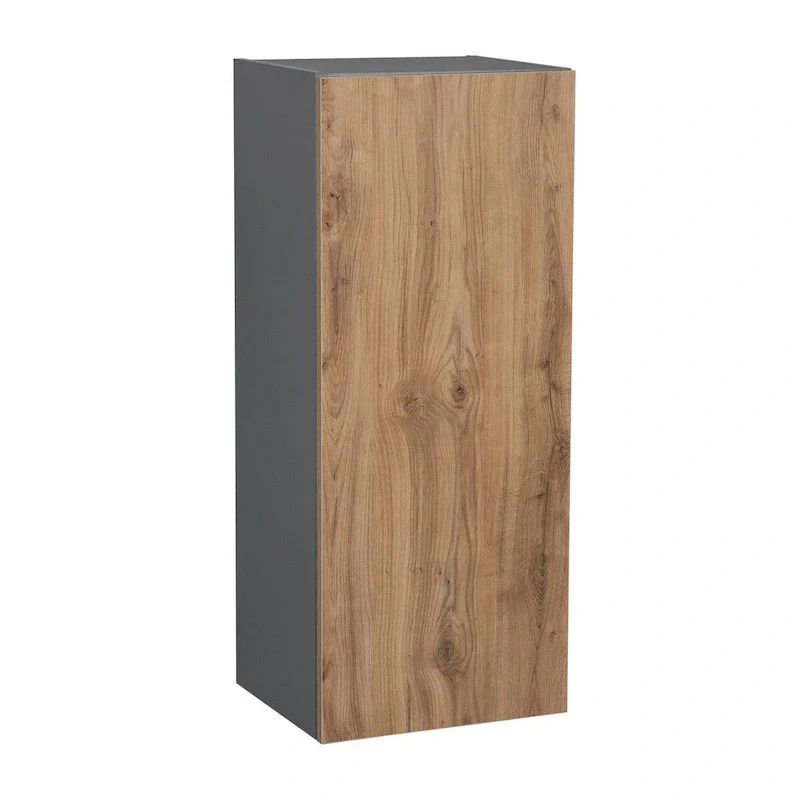 12 x 36 Wall Cabinet, Single Door, Grey